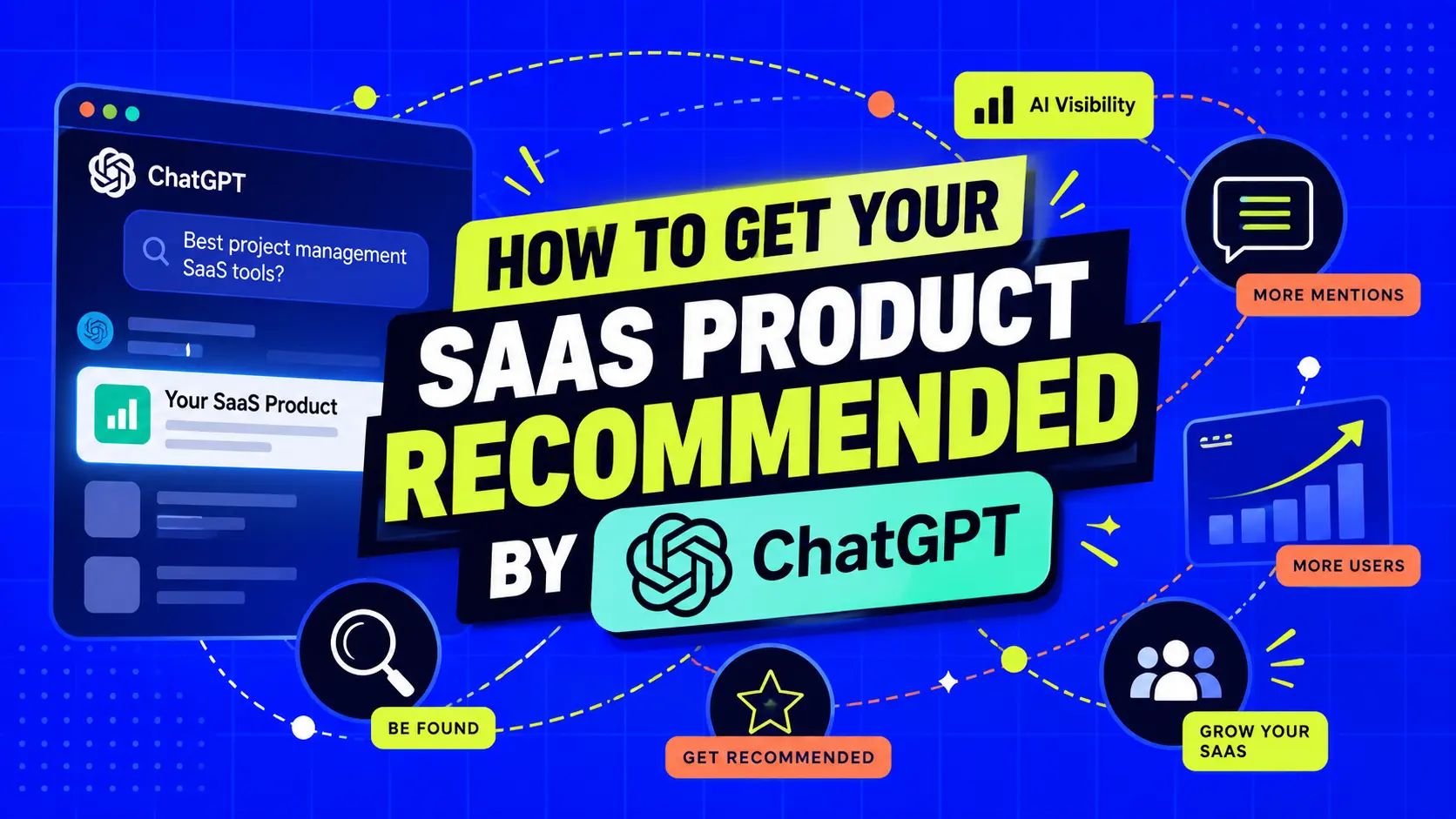 Cover for How to Get Your SaaS Product Recommended by ChatGPT